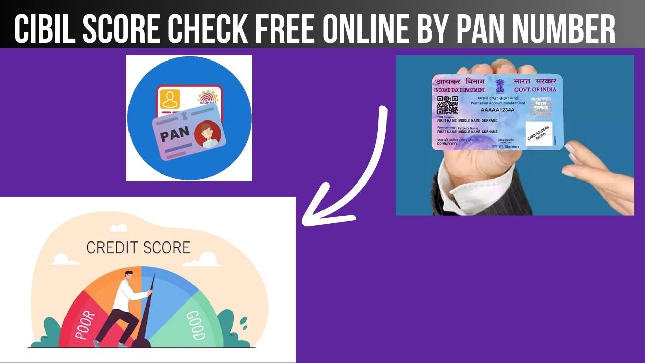 cibil score check free online by pan number